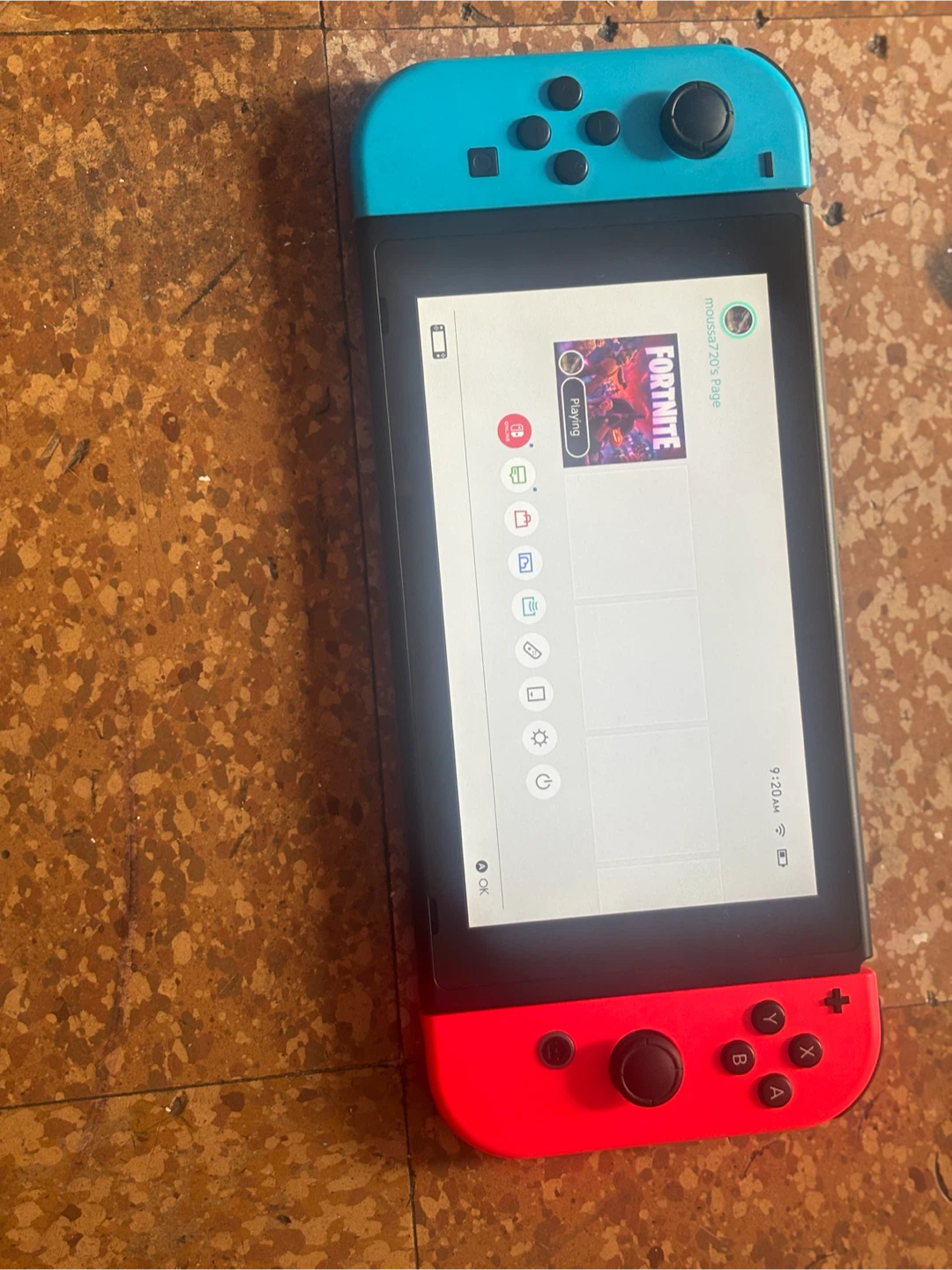 Nintendo Switch Console with Neon Controllers - photo 2