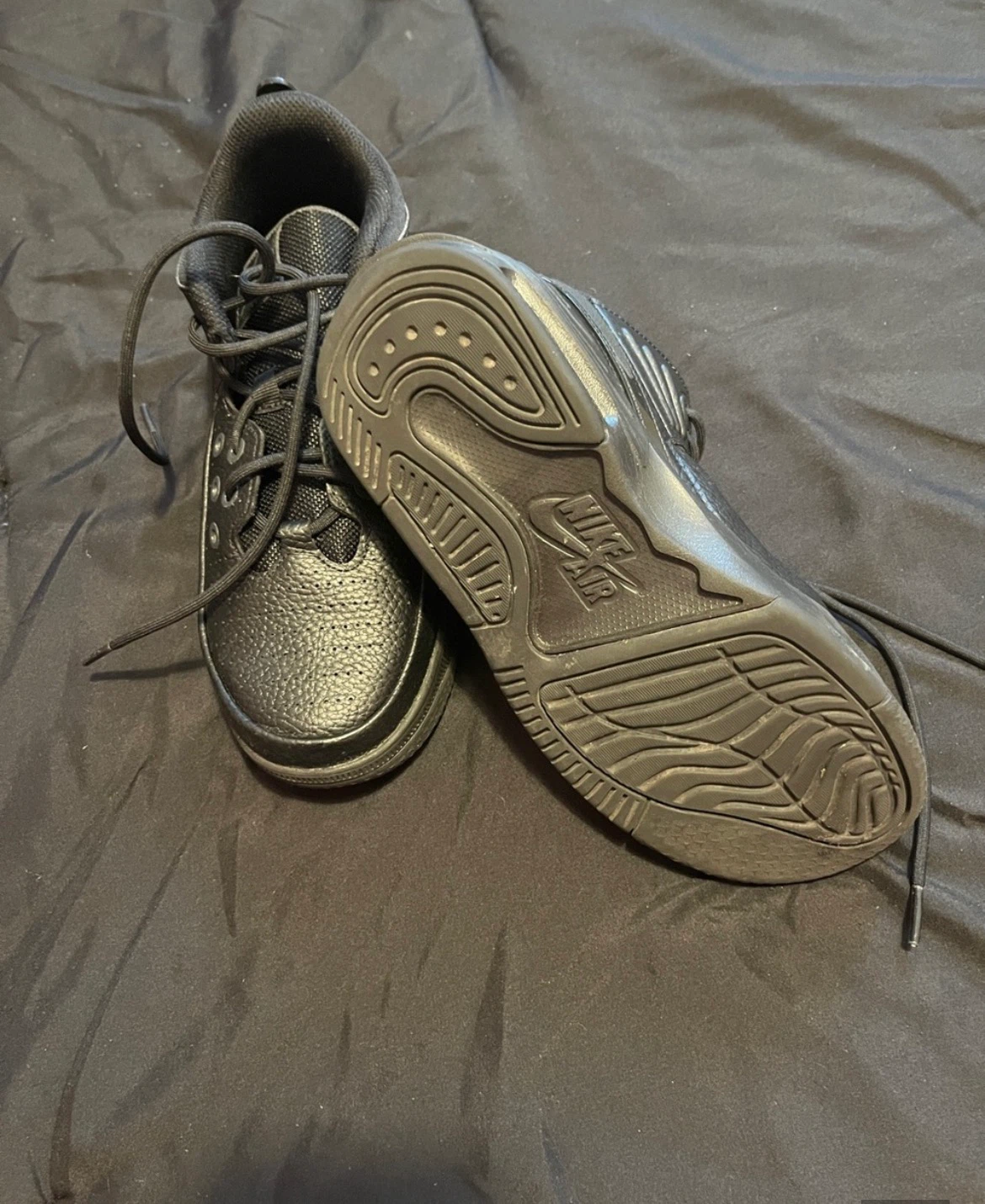 Nike Jordan Kids Shoes Black Size 5Y - photo 2