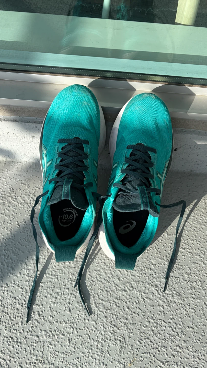 ASICS Gel-Nimbus 27 Men's Running Shoes - Wave Teal/Saxon Green
