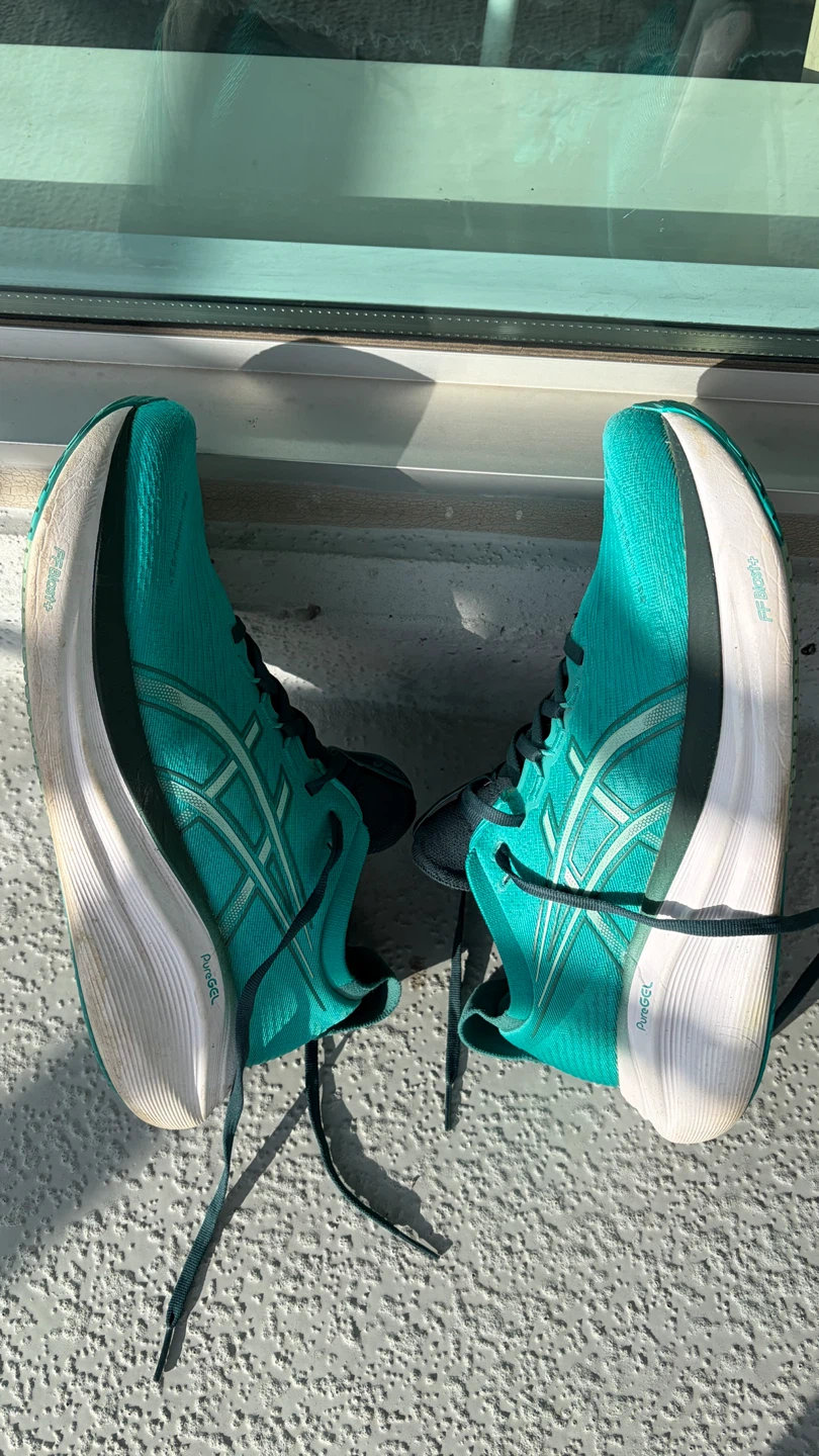 ASICS Gel-Nimbus 27 Men's Running Shoes - Wave Teal/Saxon Green - photo 2