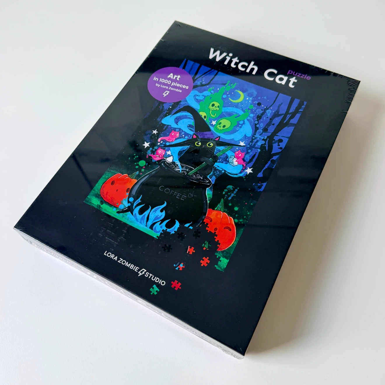 NEW Lara Zombie Witch Cat Puzzle