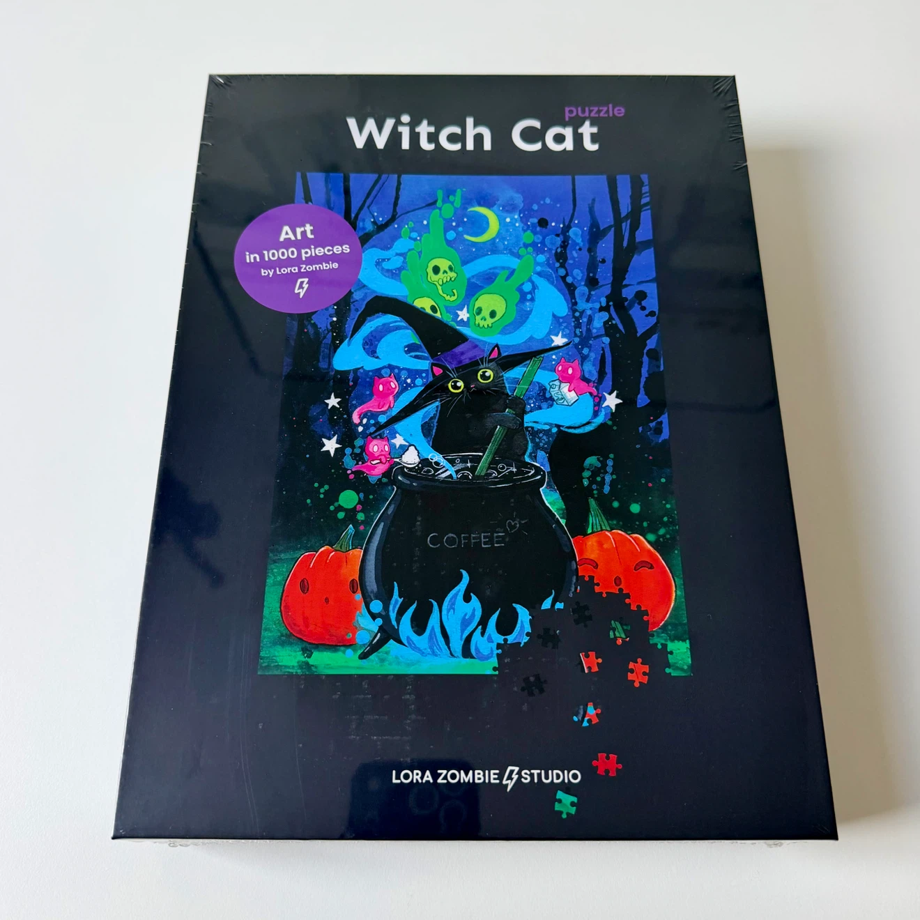 NEW Lara Zombie Witch Cat Puzzle - photo 2