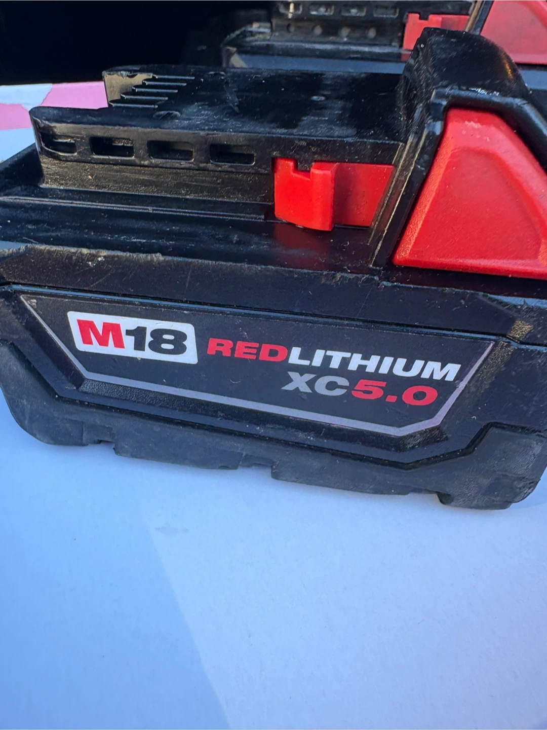 Two Milwaukee M18 REDLITHIUM Batteries - photo 2