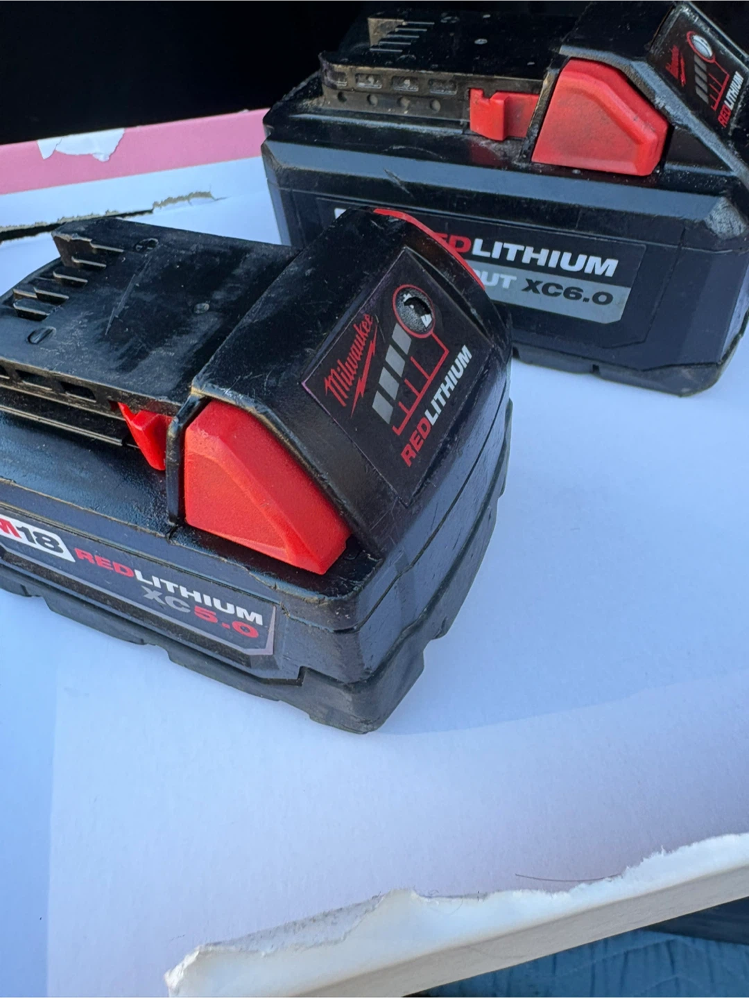 Two Milwaukee M18 REDLITHIUM Batteries - photo 5