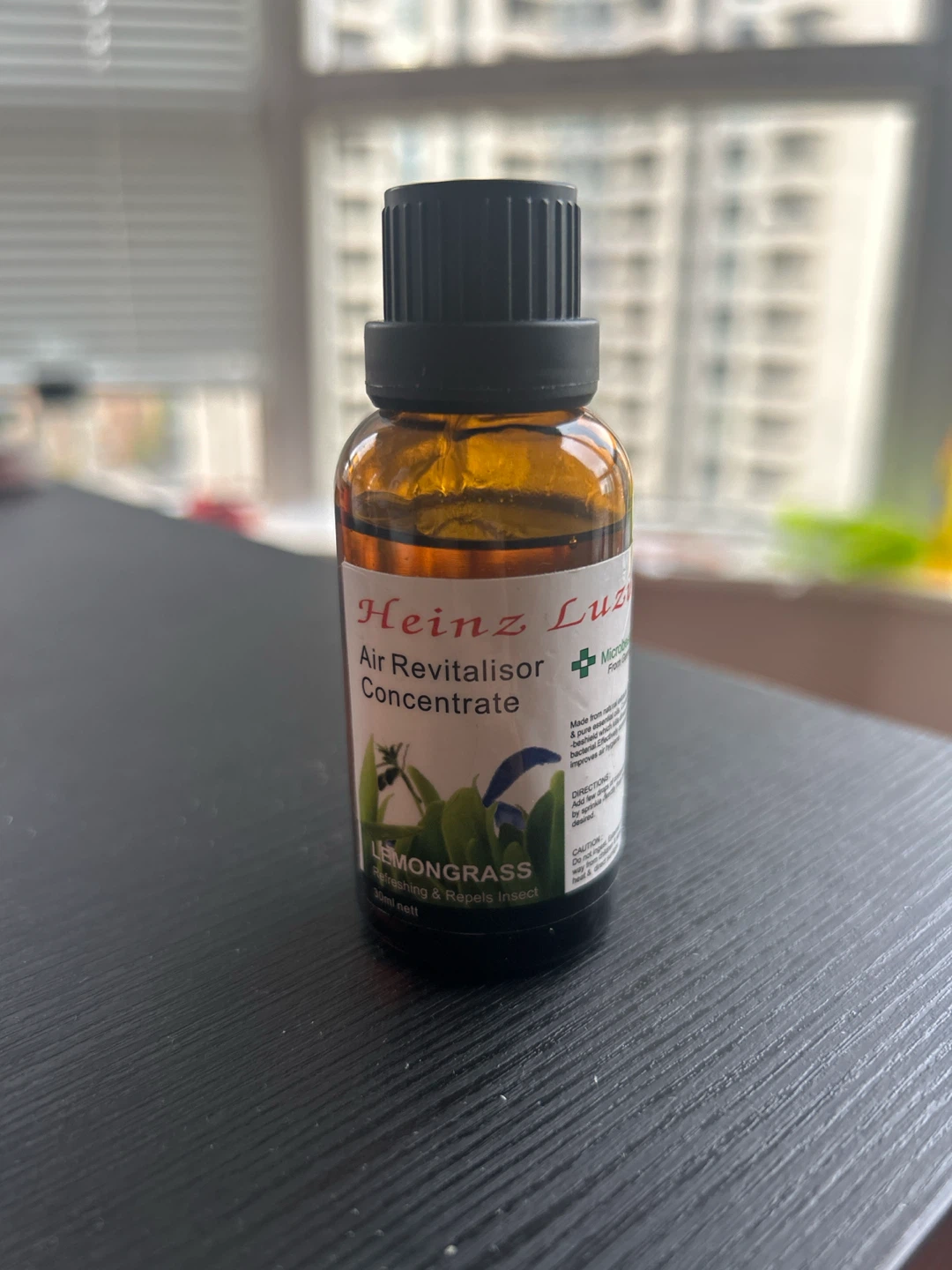 Heinz Luzi Lemongrass Air Revitalisor Concentrate 30ml