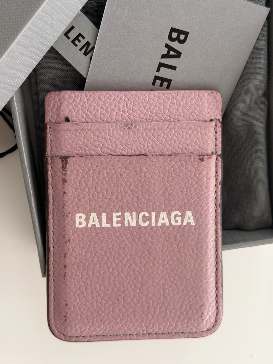 Authentic balenciaga card holder - can be attached to iPhone. - photo 2
