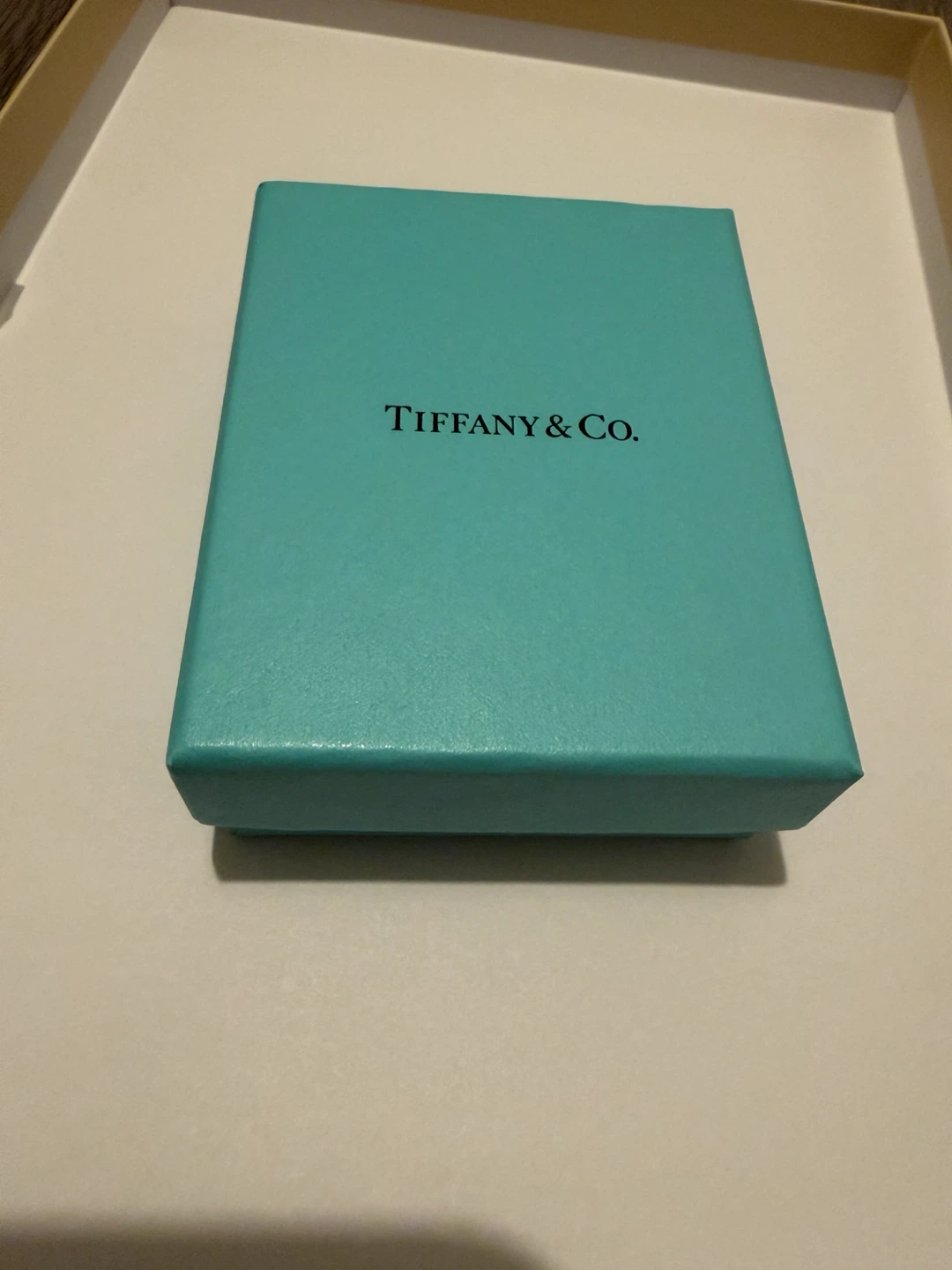 Authentic Tiffany & Co. Pink Double Heart Tag Necklace