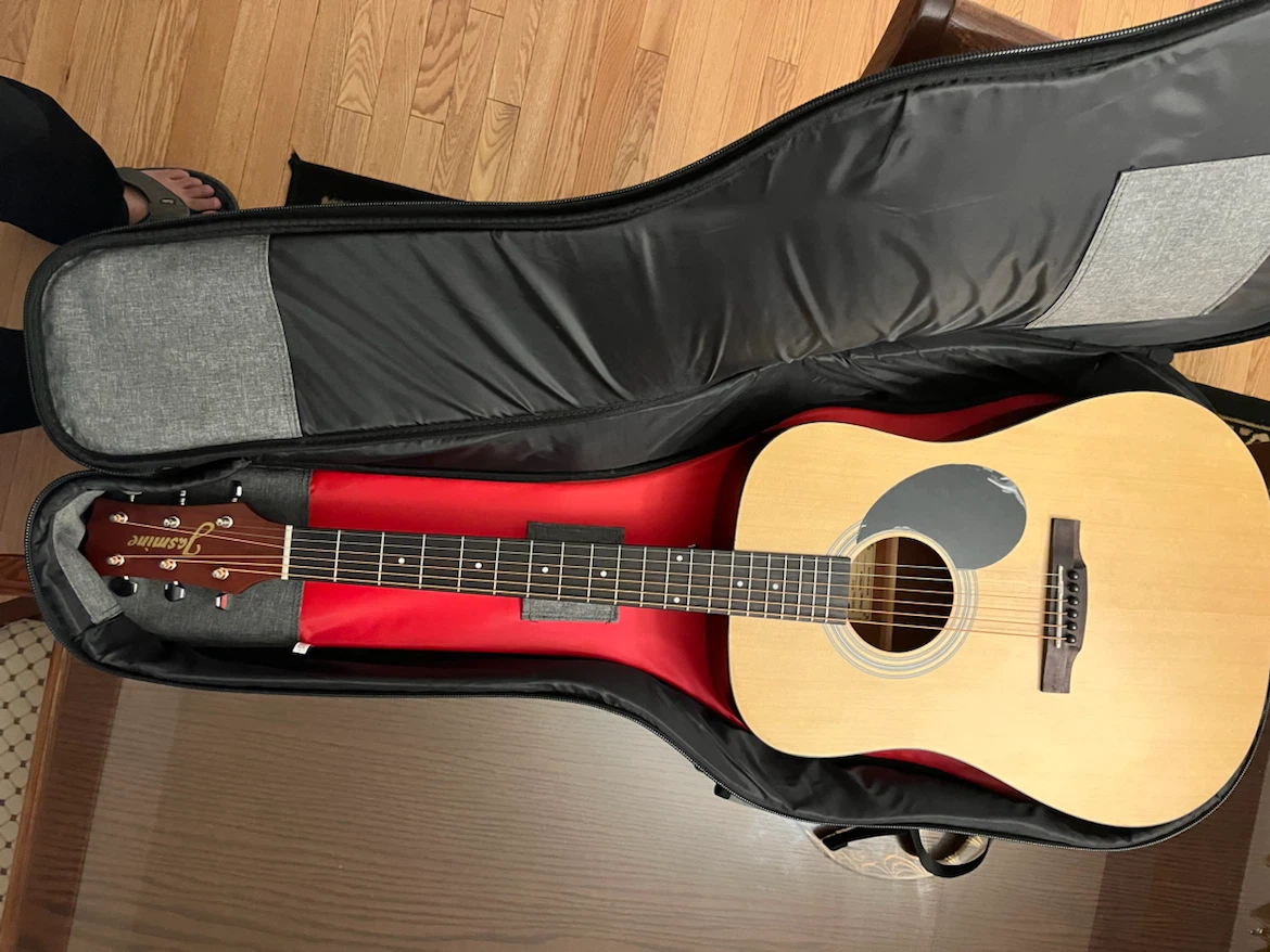 Jasmine S35-U Acoustic Guitar with Case - photo 3