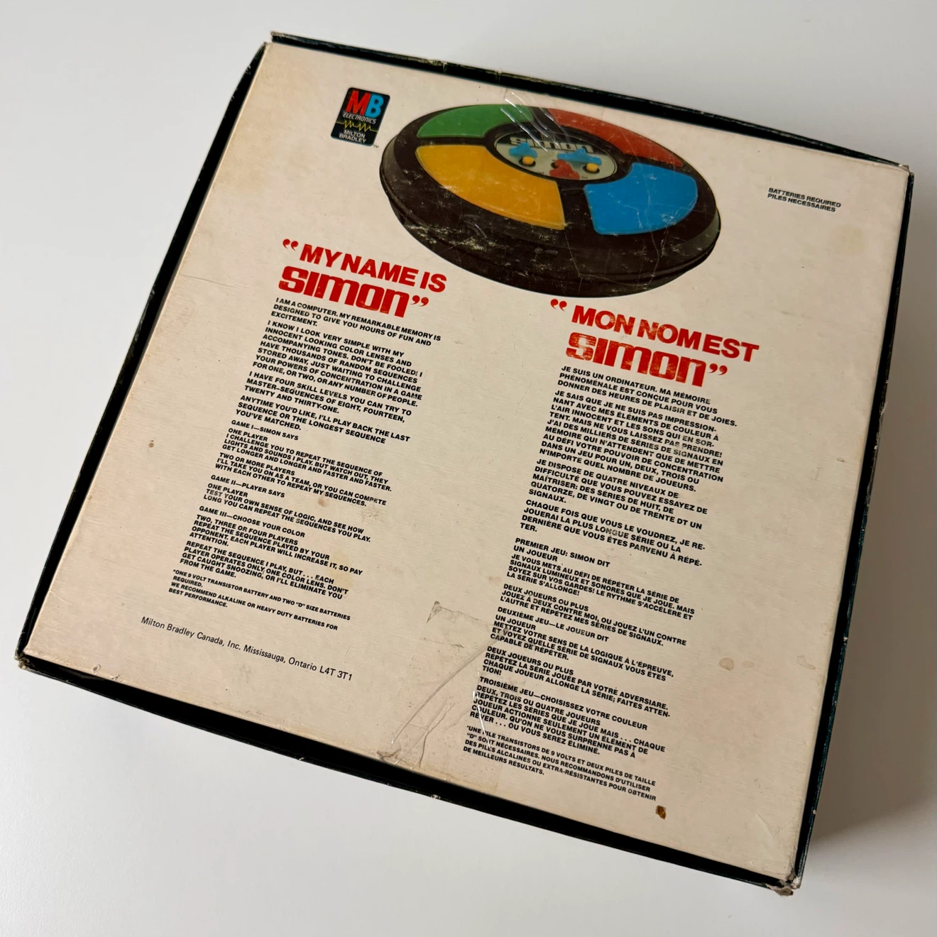 Working Vintage Simon Game in Box - photo 4