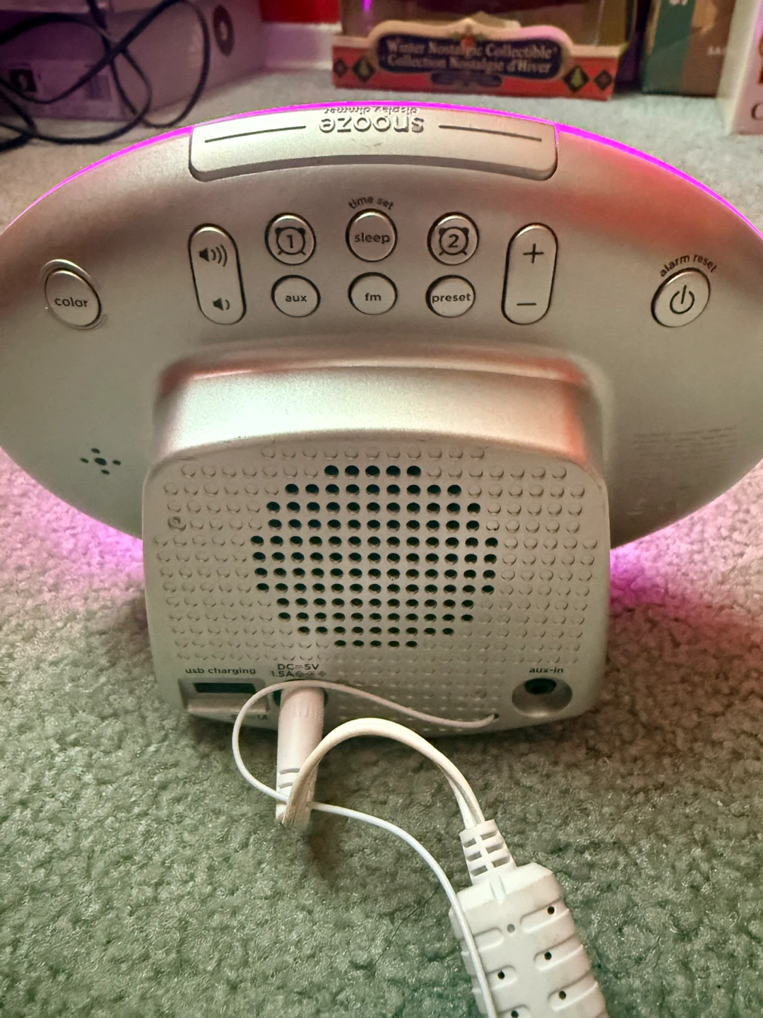 iHome Colour Changing Alarm Clock - photo 2