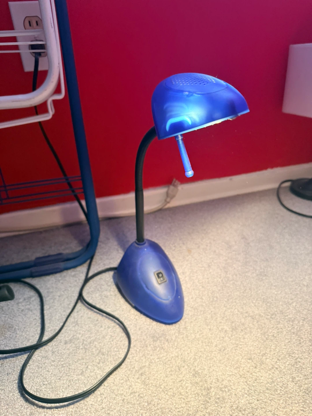 Blue Adjustable Desk Lamp - photo 2