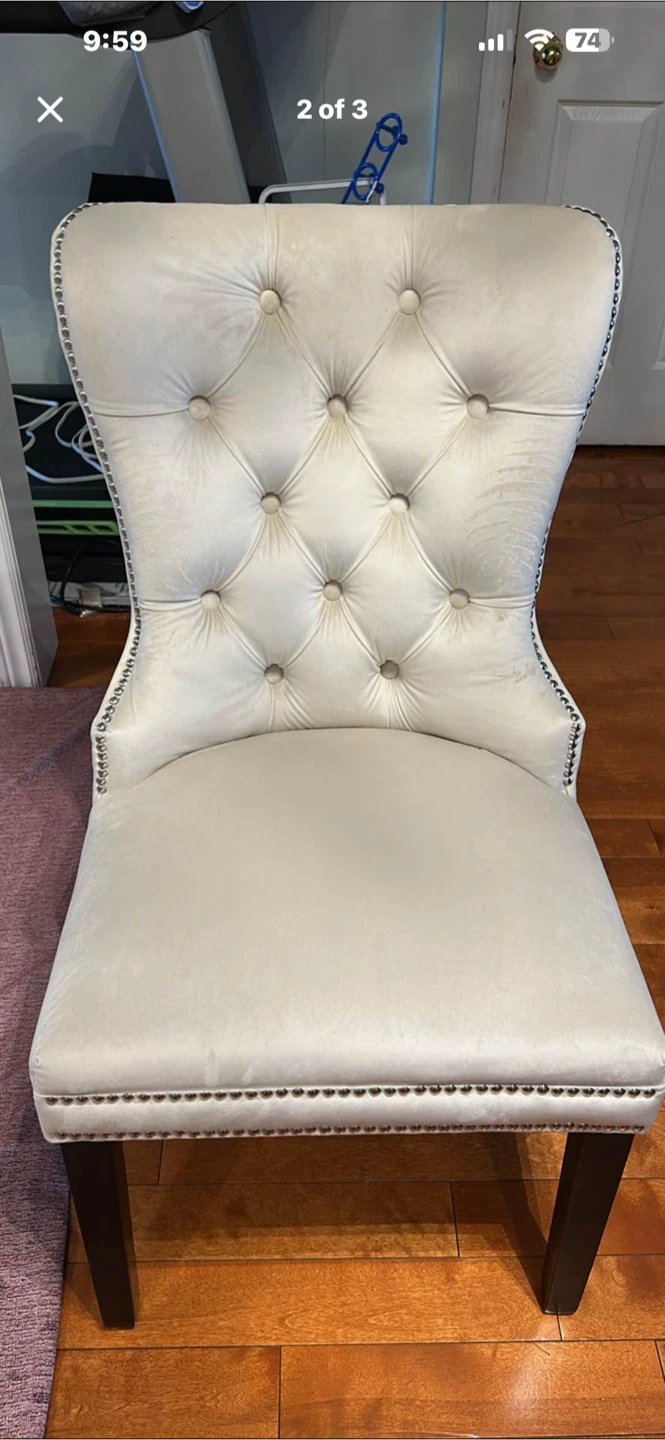 6 piece dining chairs - photo 2