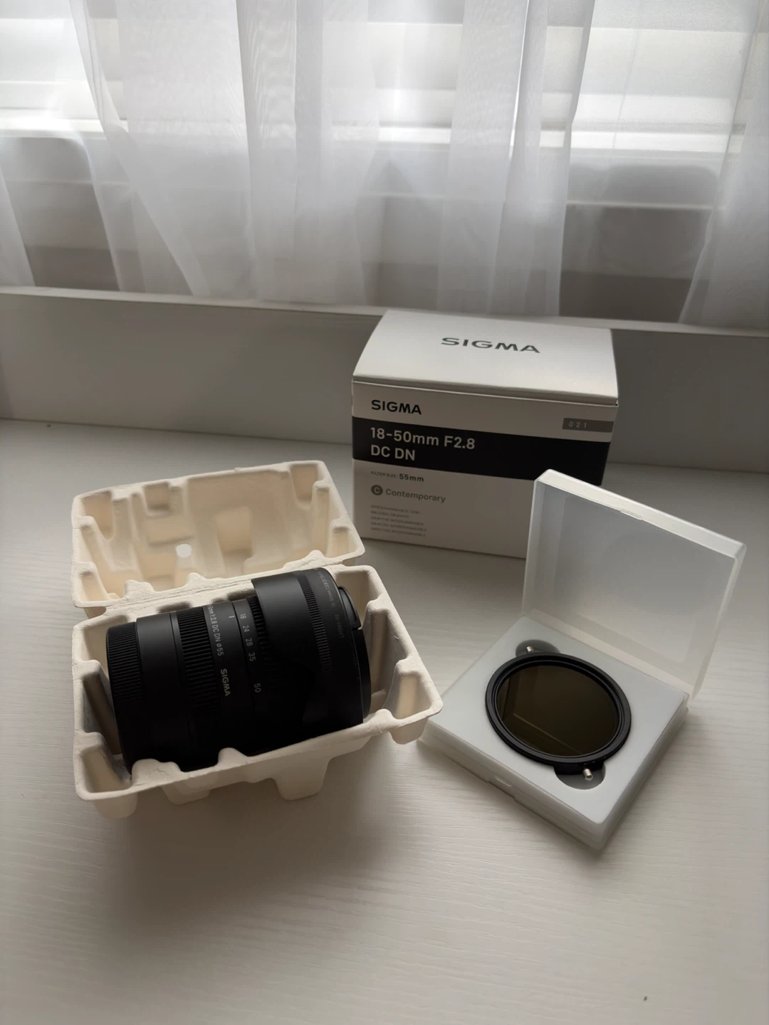 Sigma 18-50mm f/2.8 With CPL+ND filter