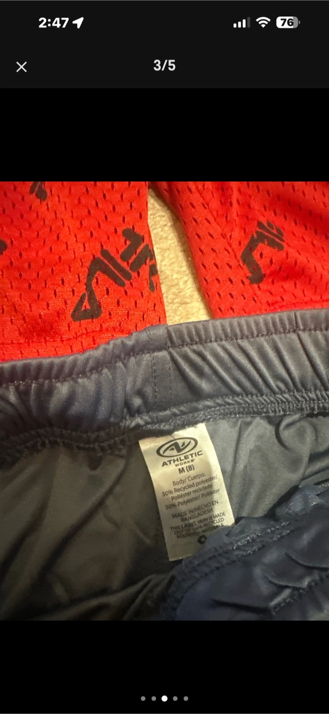Assorted Boys Athletic Shorts - Size 8 - photo 3