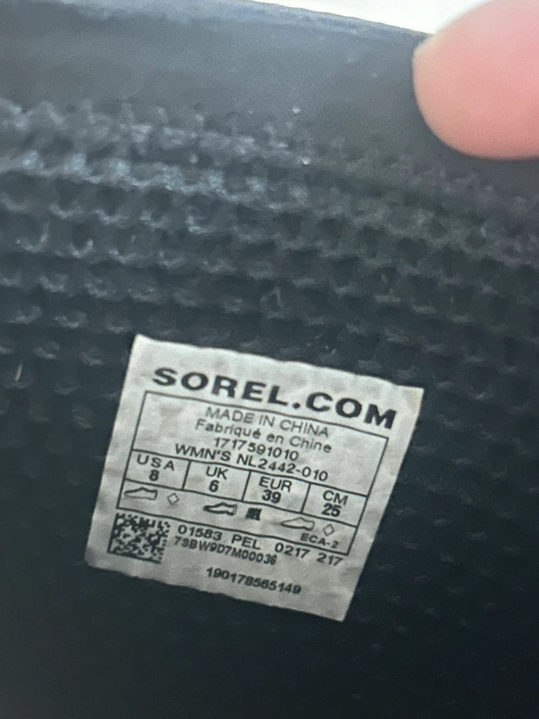 Sorel Wedge Rain Boot Black High - photo 5