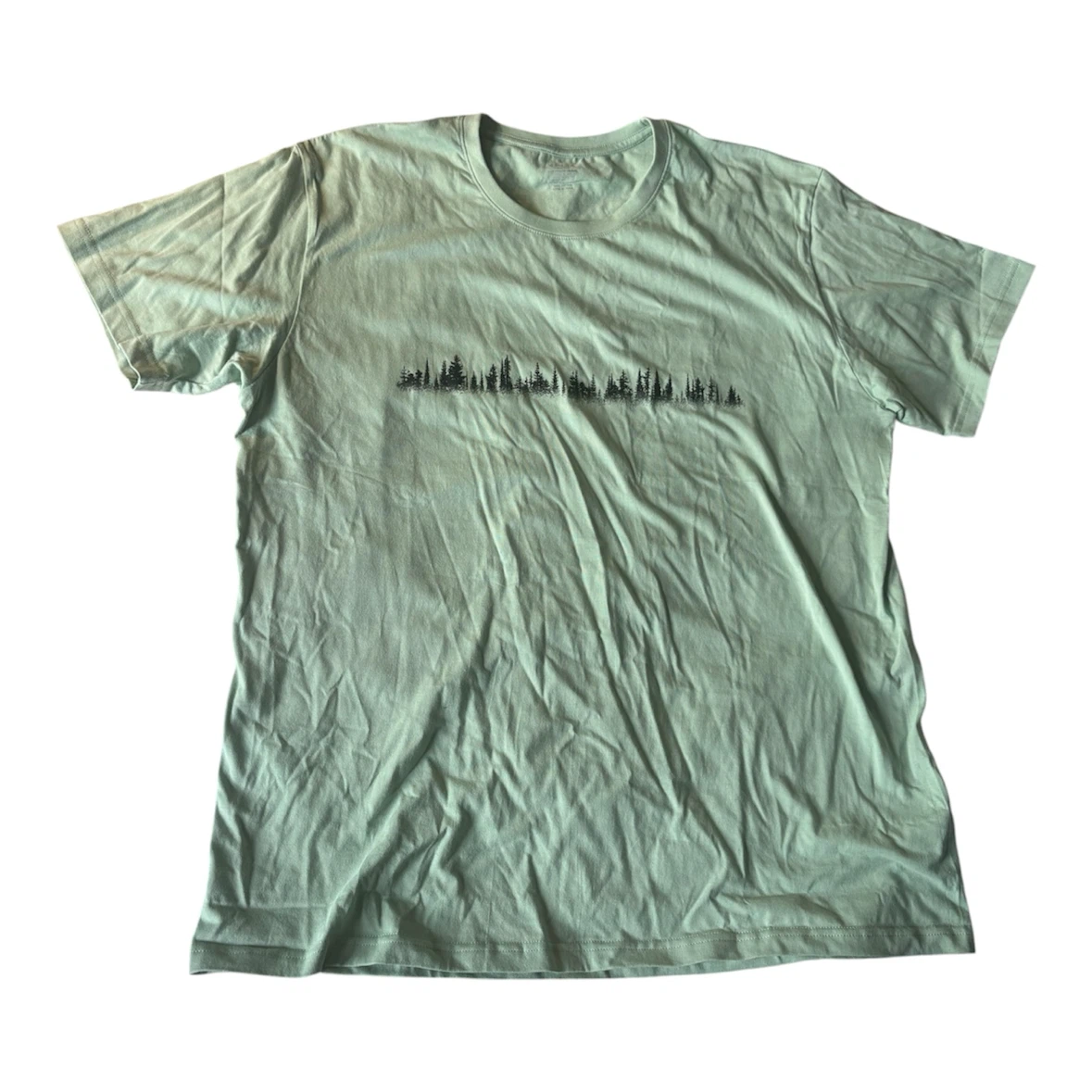 Graphic T-Shirt with Forest Print
