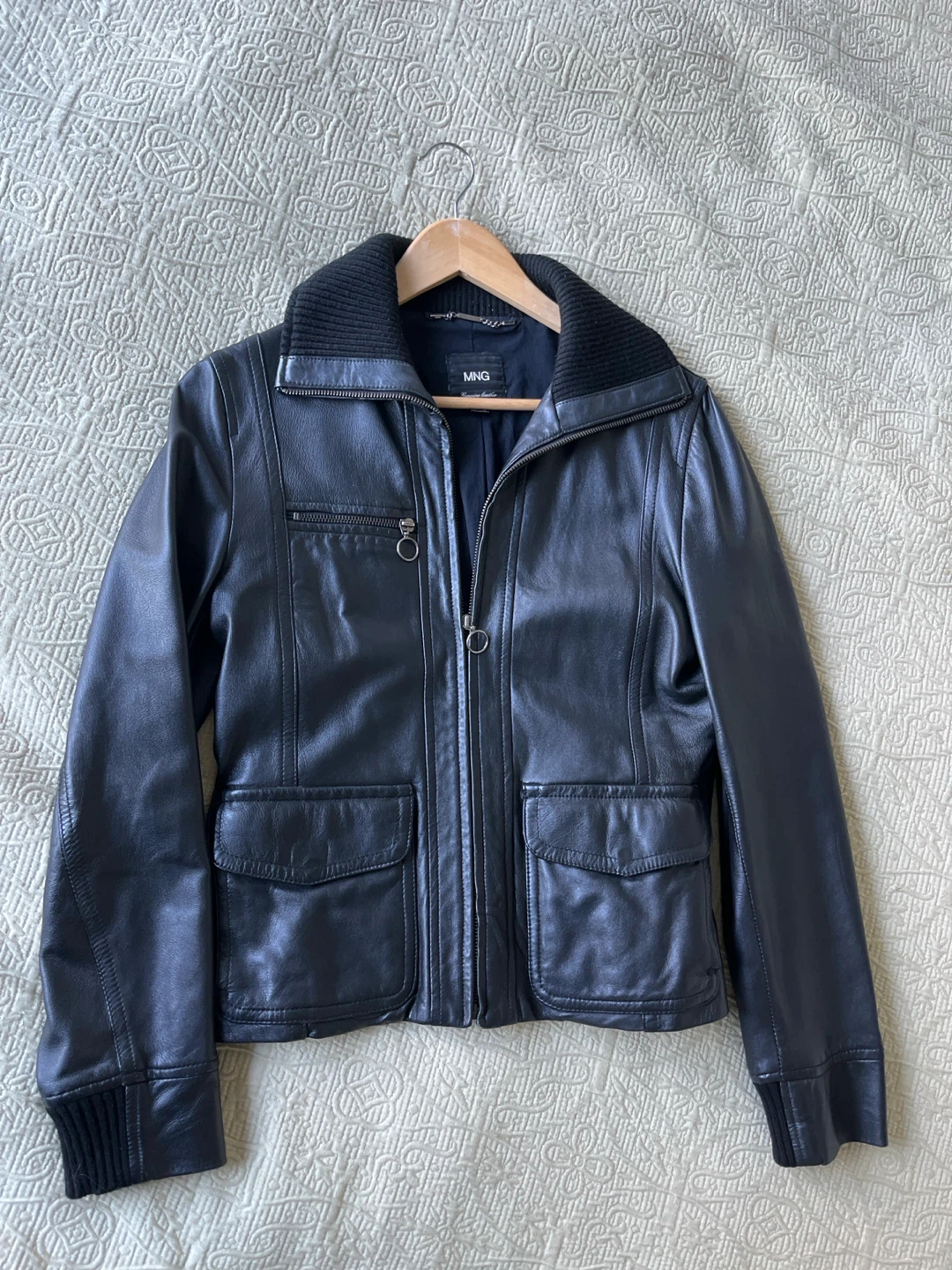 MNG Genuine Leather Jacket - photo 4