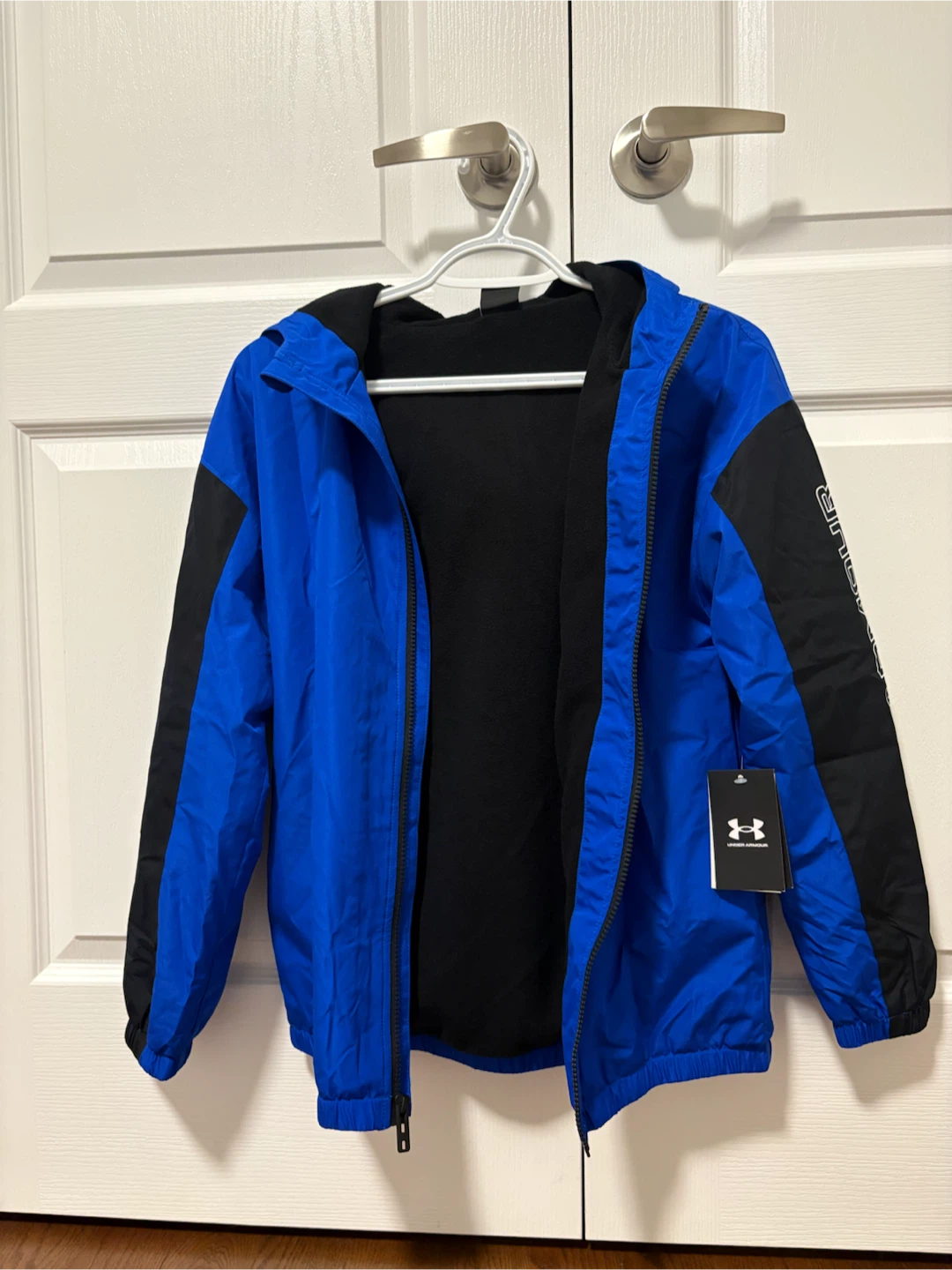 Under Armour Youth Jacket - Blue/Black - Size YLG