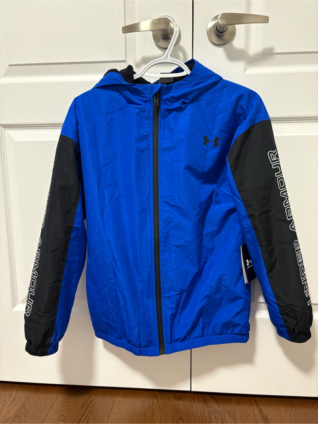 Under Armour Youth Jacket - Blue/Black - Size YLG - photo 2