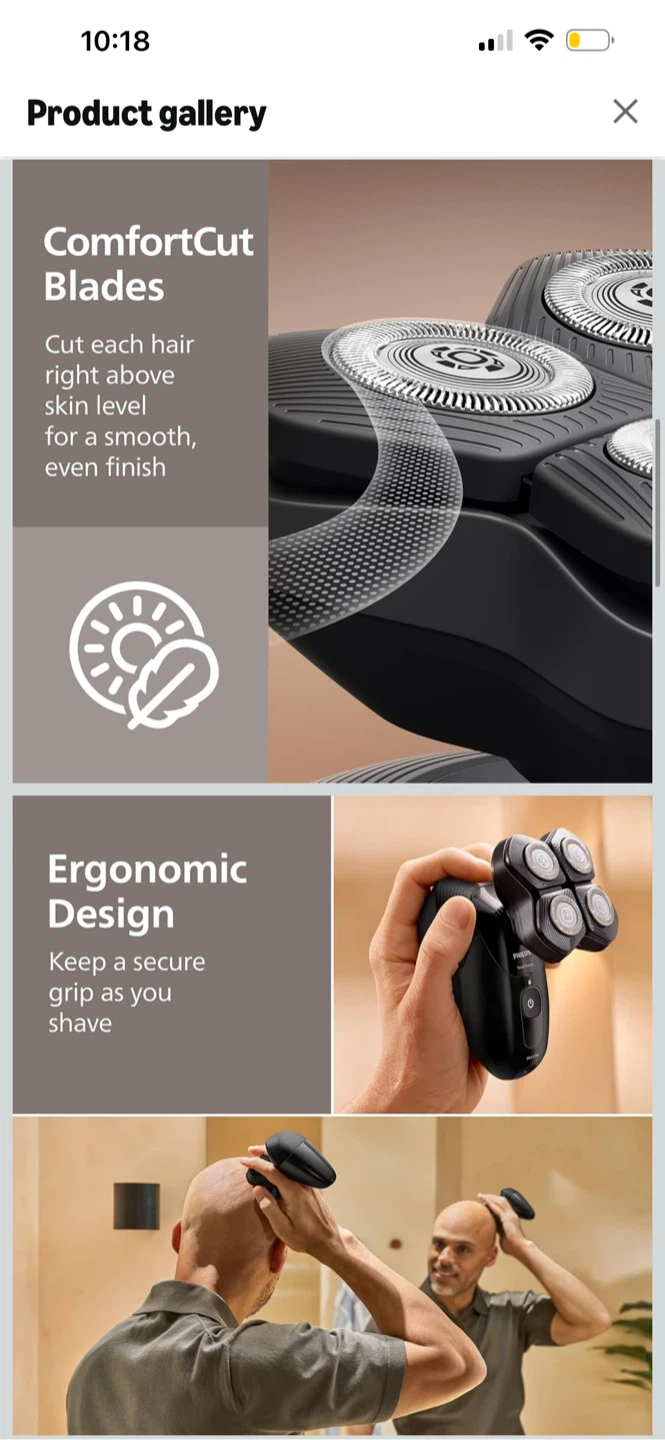 NEW! Philips Head Shaver Pro 5000 Series - photo 3
