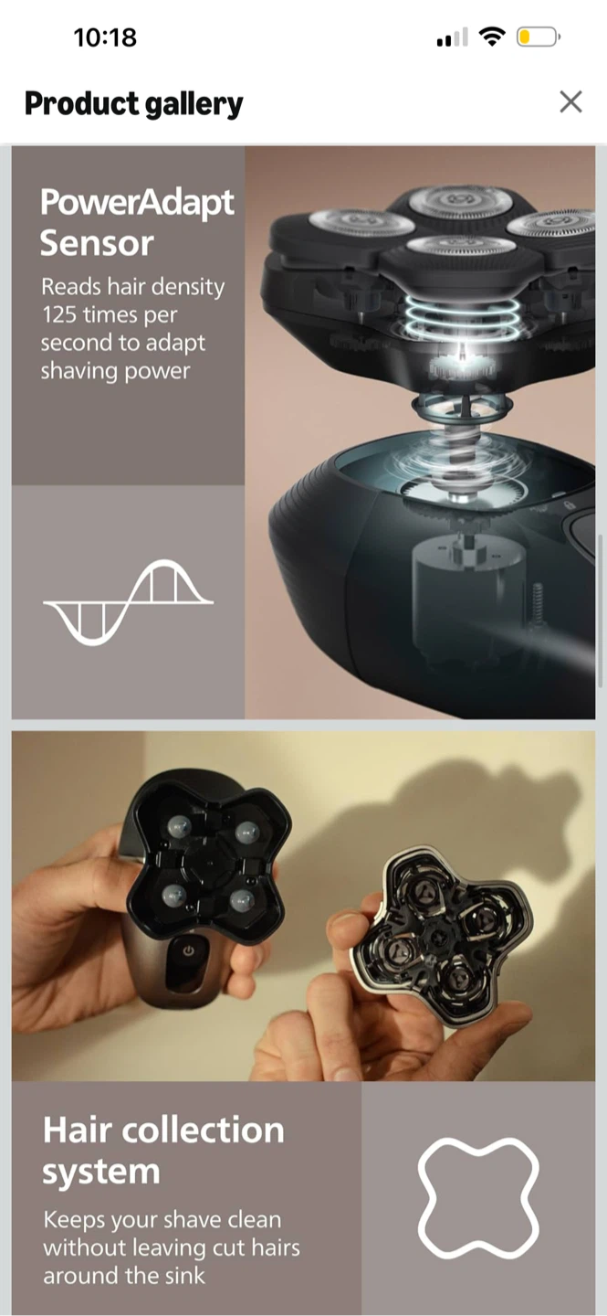 NEW! Philips Head Shaver Pro 5000 Series - photo 4