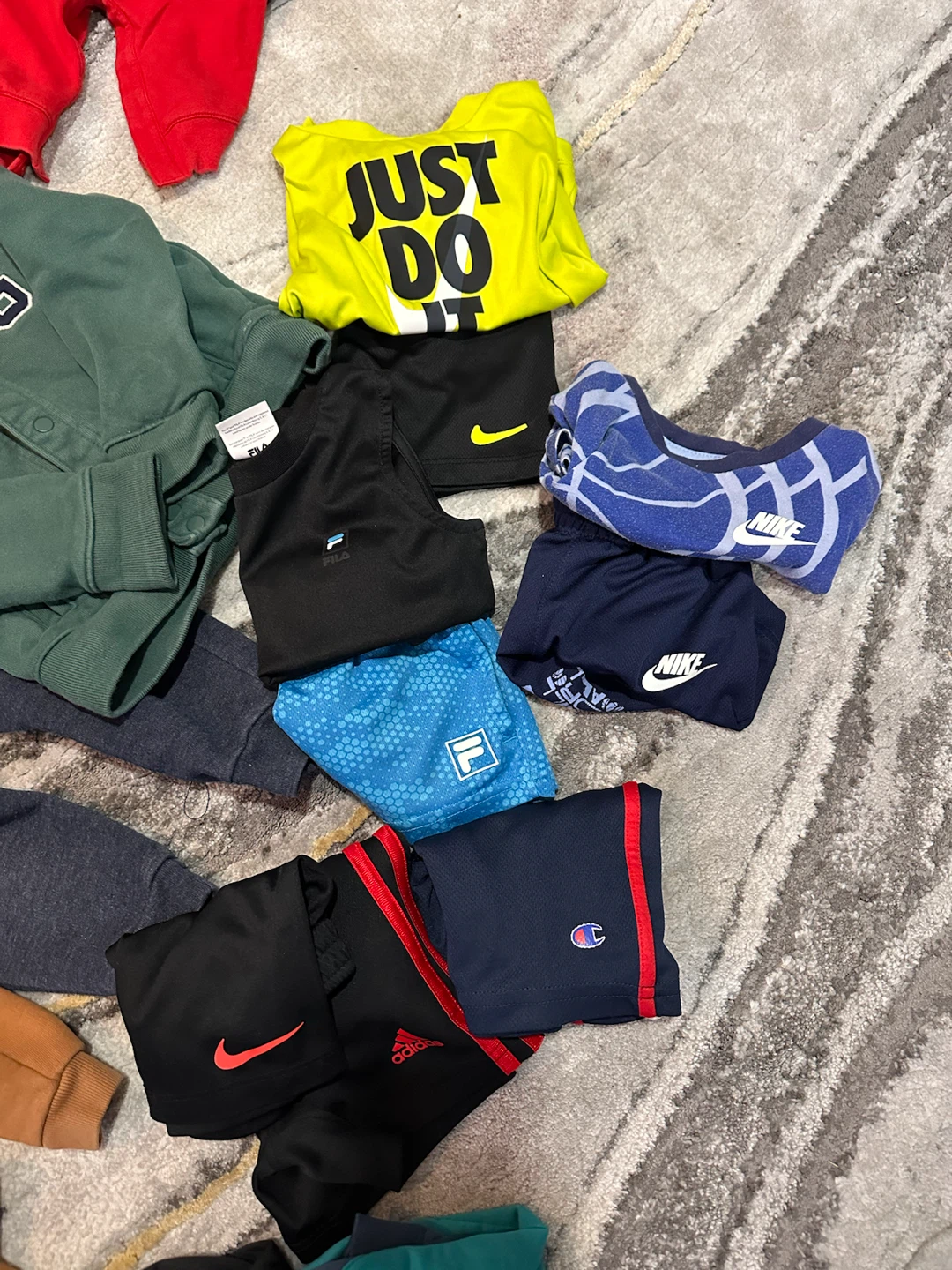 Name Brand Baby Clothes Bundle • Nike Jordan Carhartt - photo 3