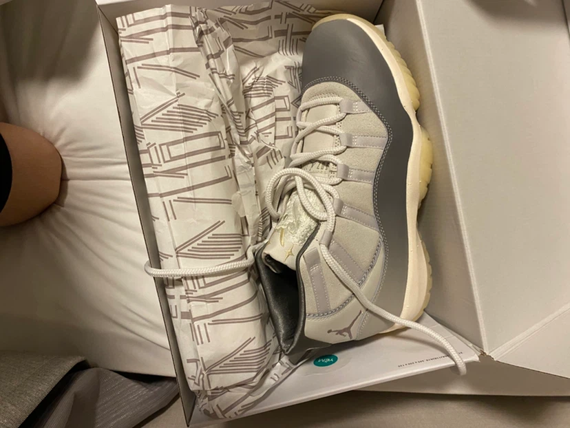Air Jordan 11 Retro Premium Grey Japan exlusive - photo 2