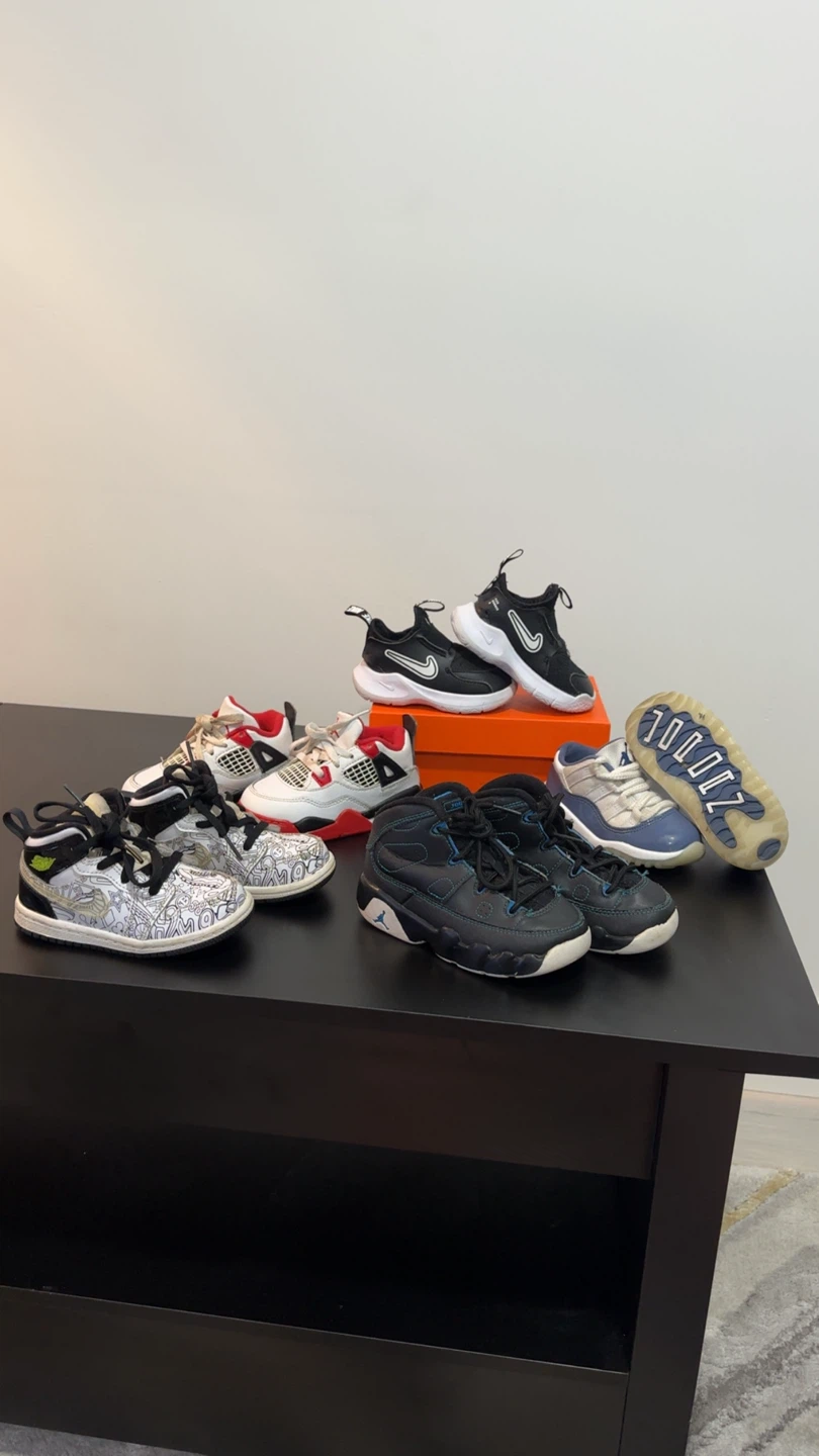 Toddler Jordan Sneaker Lot