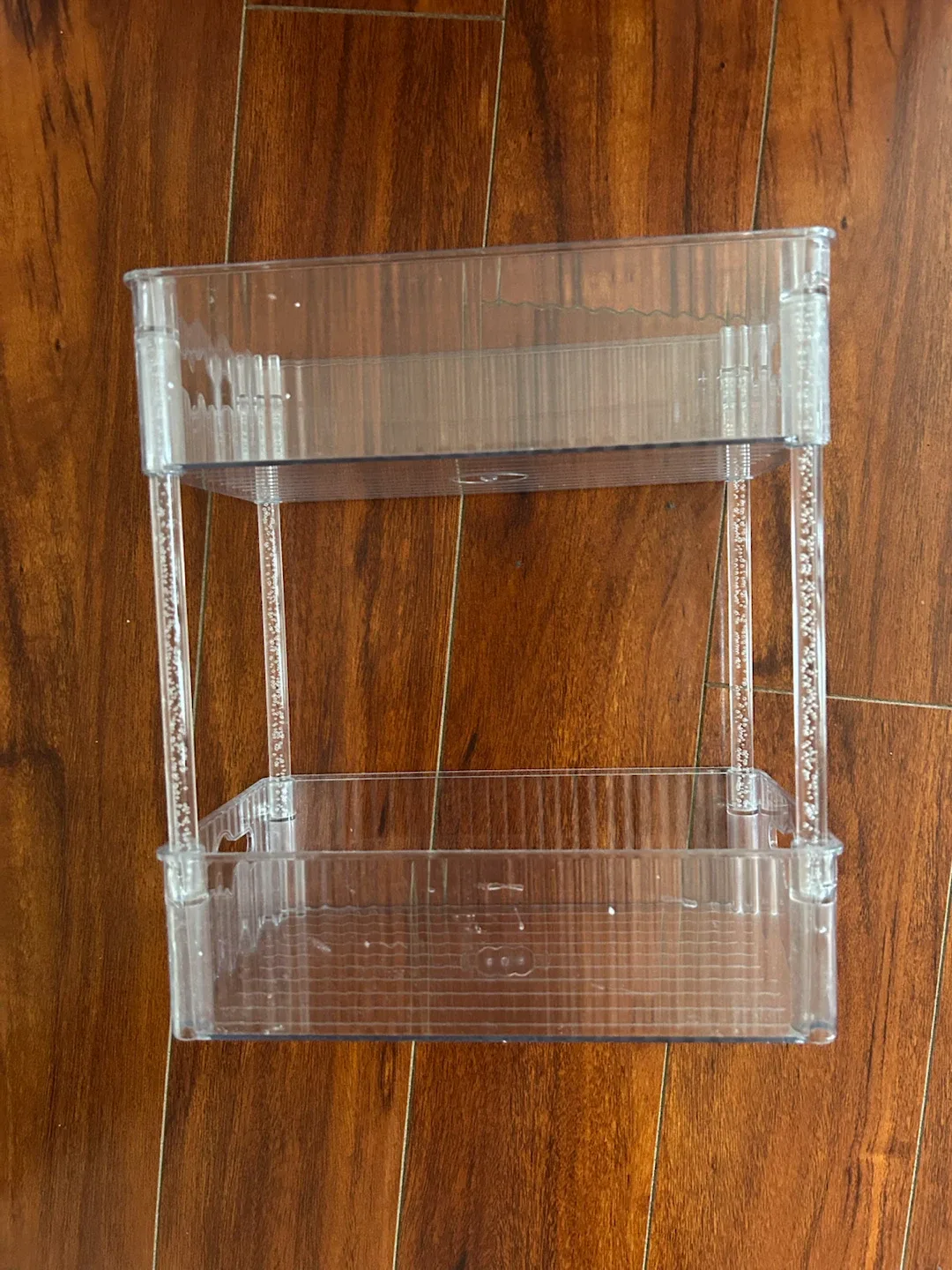 2-Tier Clear Acrylic Storage Rack - photo 4
