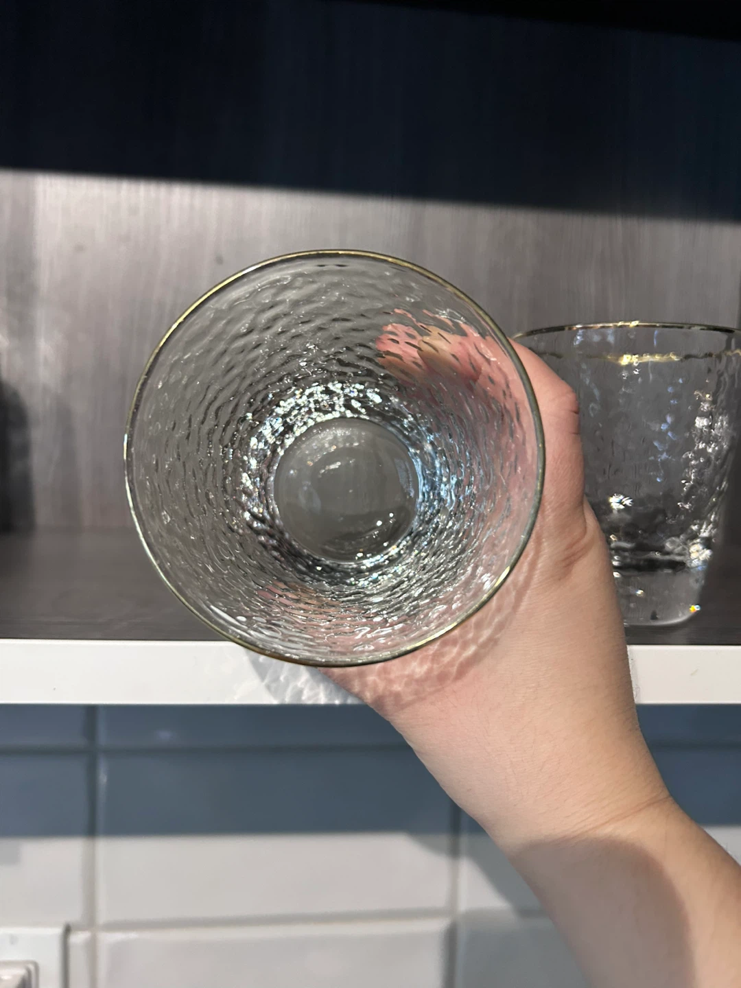 Glasses With Gold Rim Set of 2 - photo 4