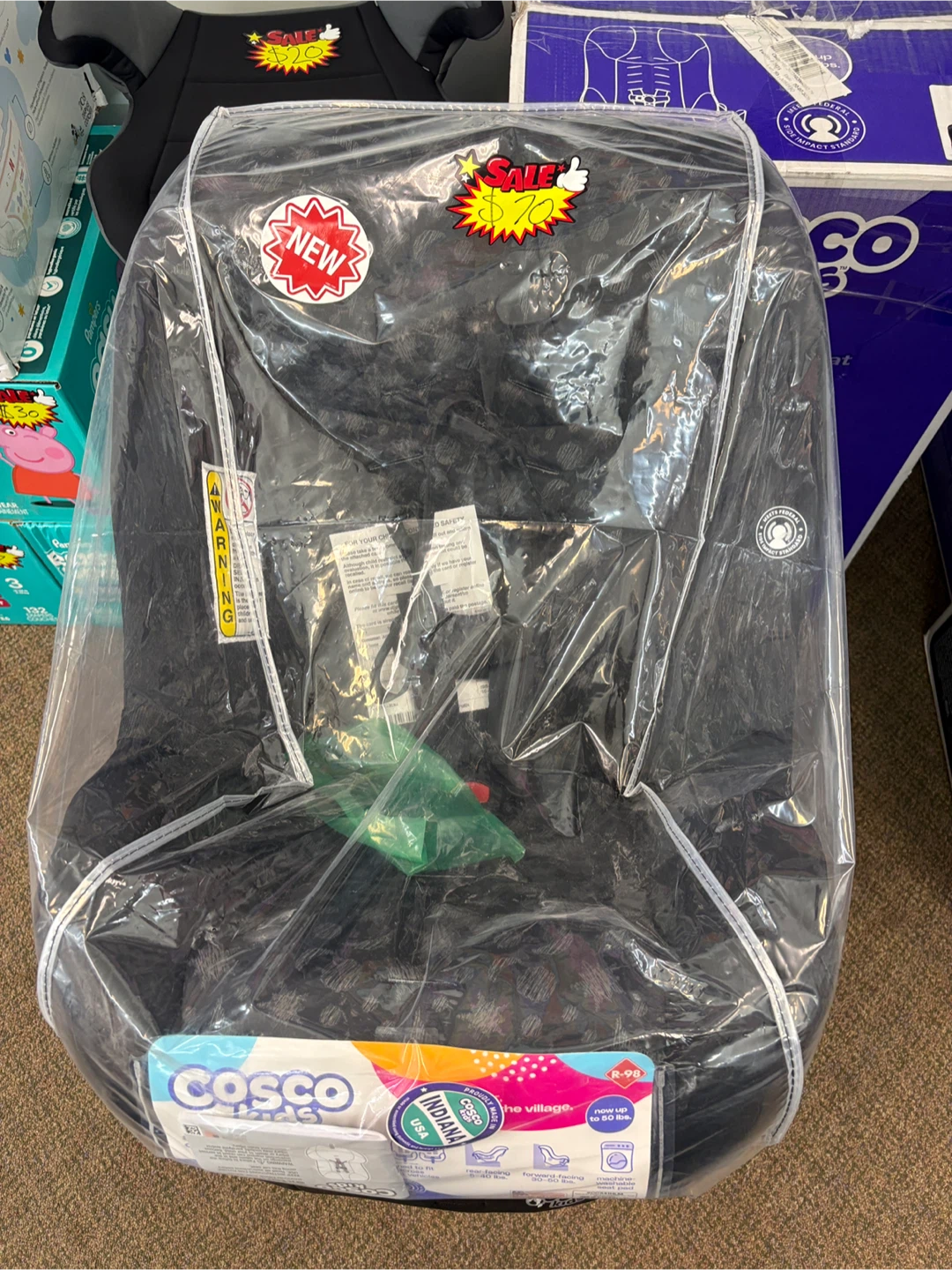 Cosco Kids Scenera Extend Convertible Car Seat
