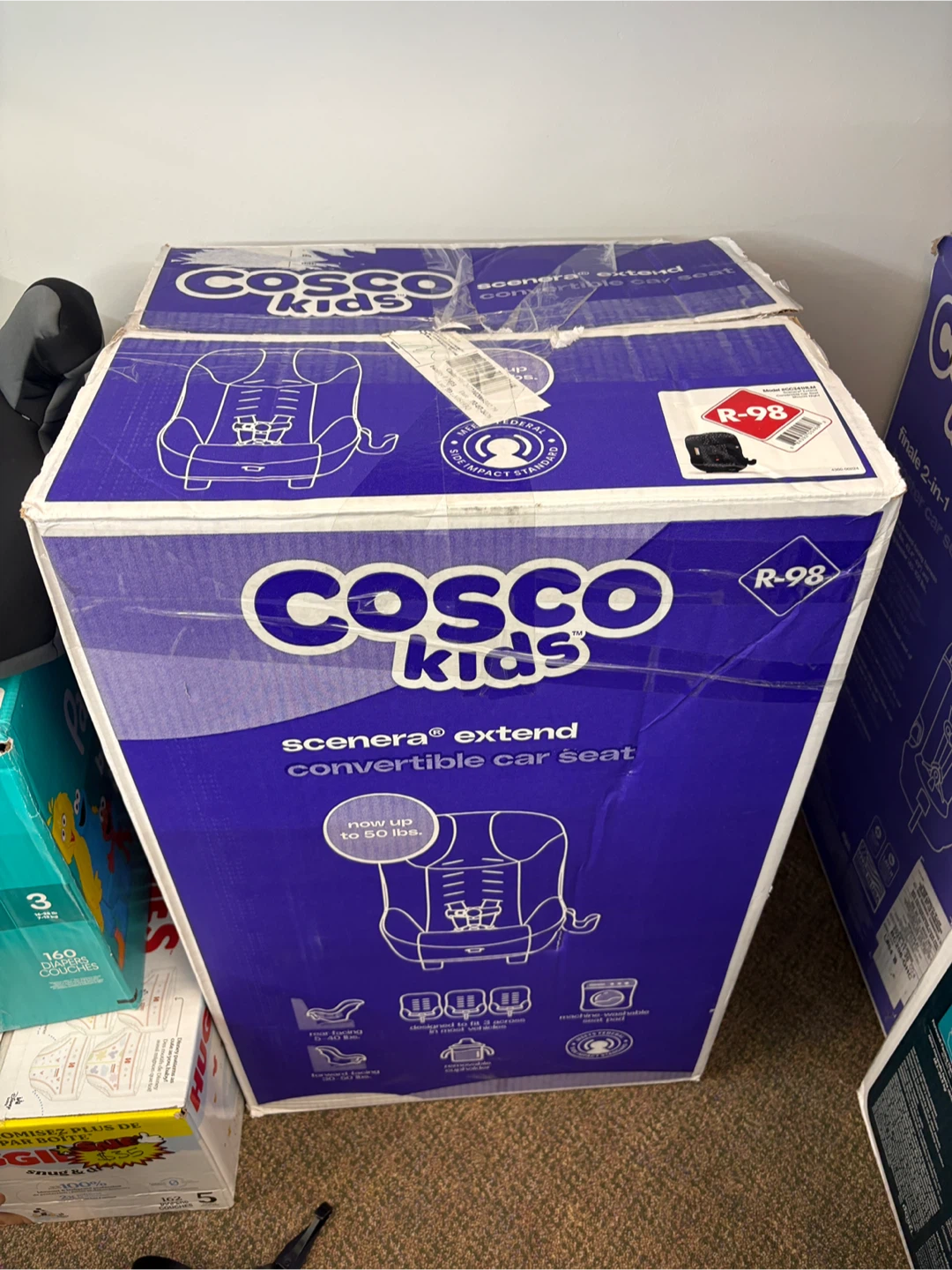 Cosco Kids Scenera Extend Convertible Car Seat - photo 2