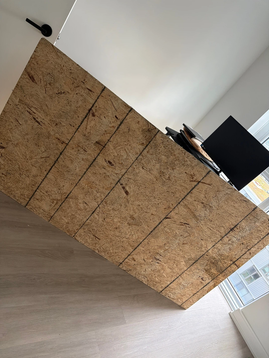 OSB wood mattress panel