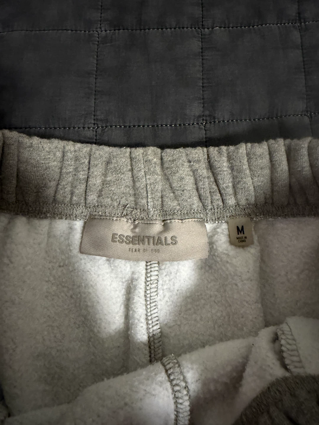 Essentials dark oatmeal shorts - photo 2
