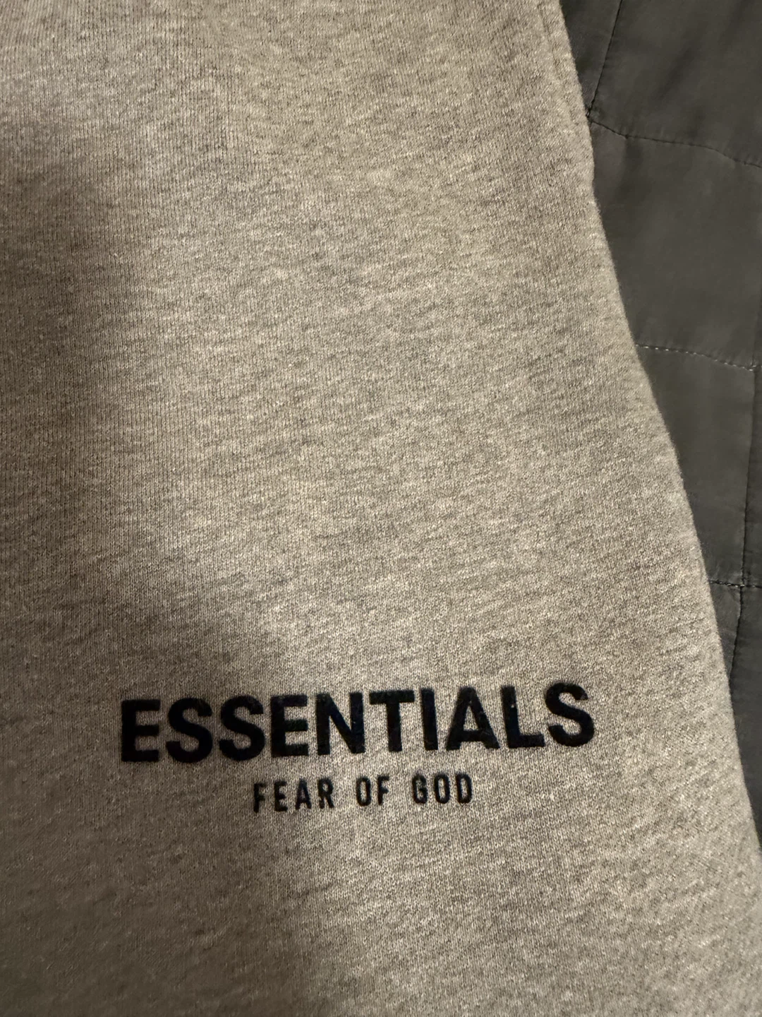 Essentials dark oatmeal shorts - photo 3