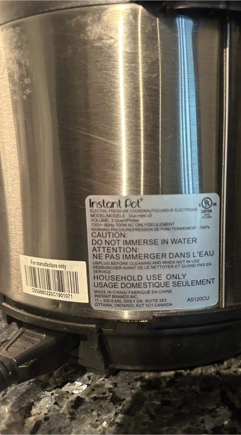 Instant Pot Duo Mini V3 - photo 5