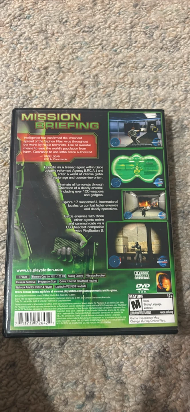 Syphon Filter: The Omega Strain for PlayStation 2 - photo 4