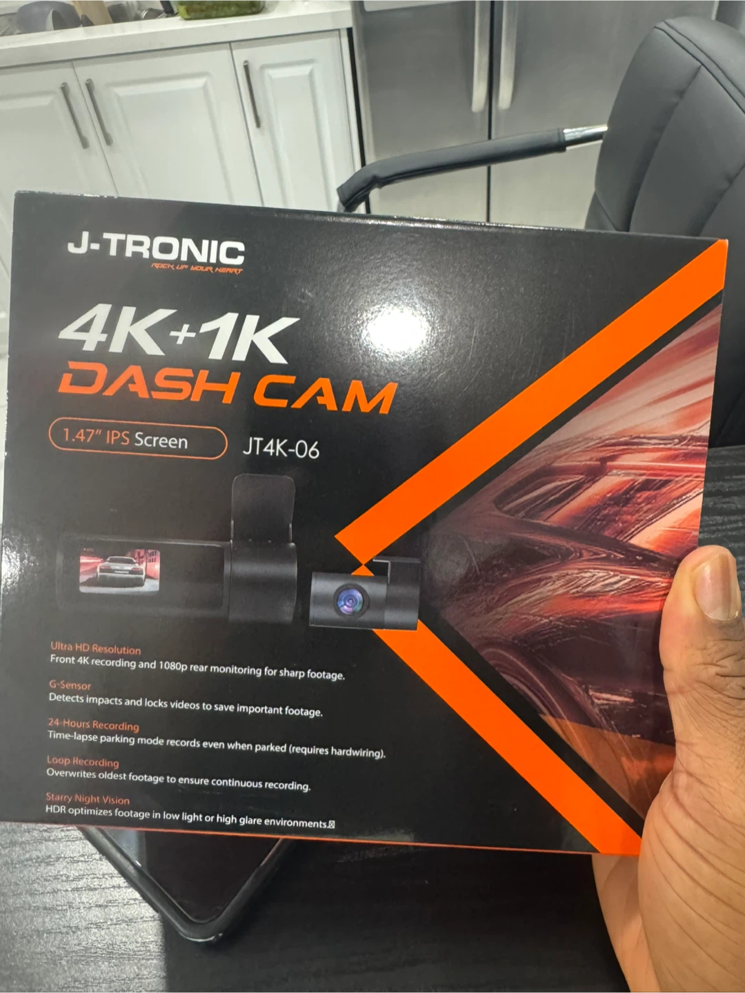 J-TRONIC JT4K-06 4K+1K Dash Cam