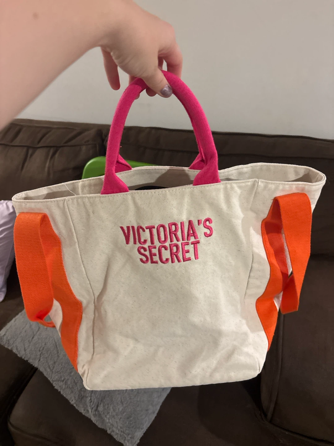 Victoria's Secret Canvas Tote Bag