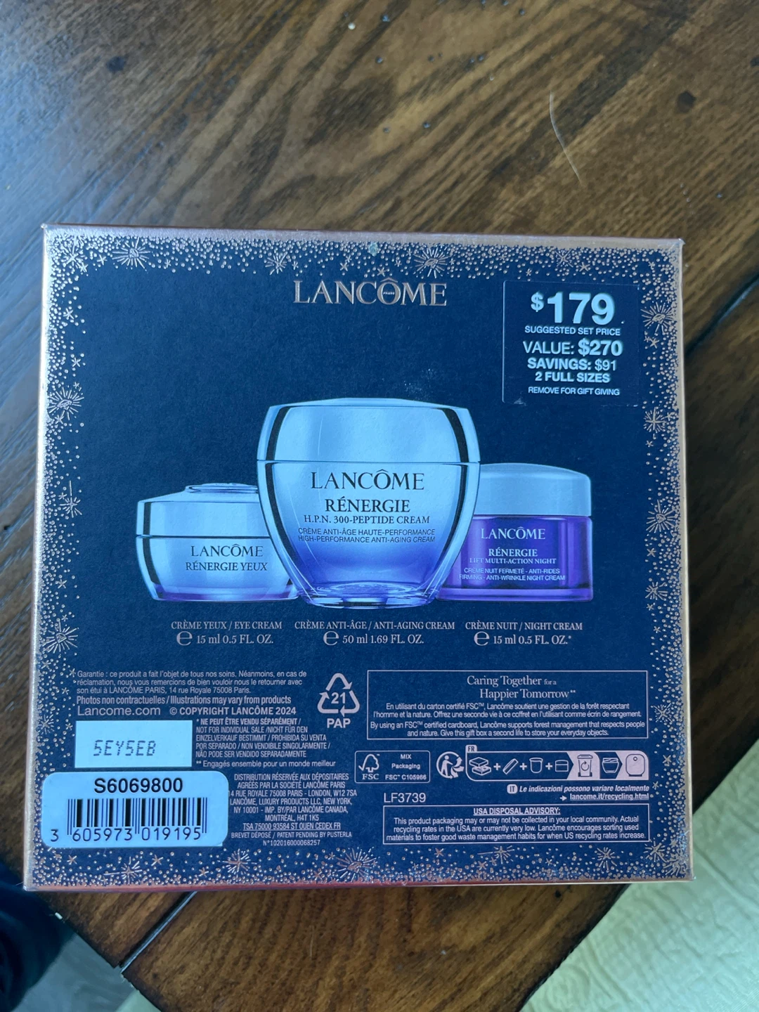 Lancome Renergie Skincare Set - photo 3