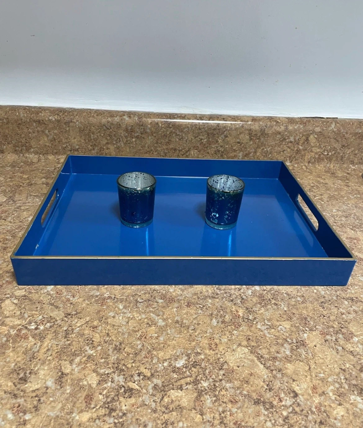 Royal Blue Decorative Tray $10 - photo 4