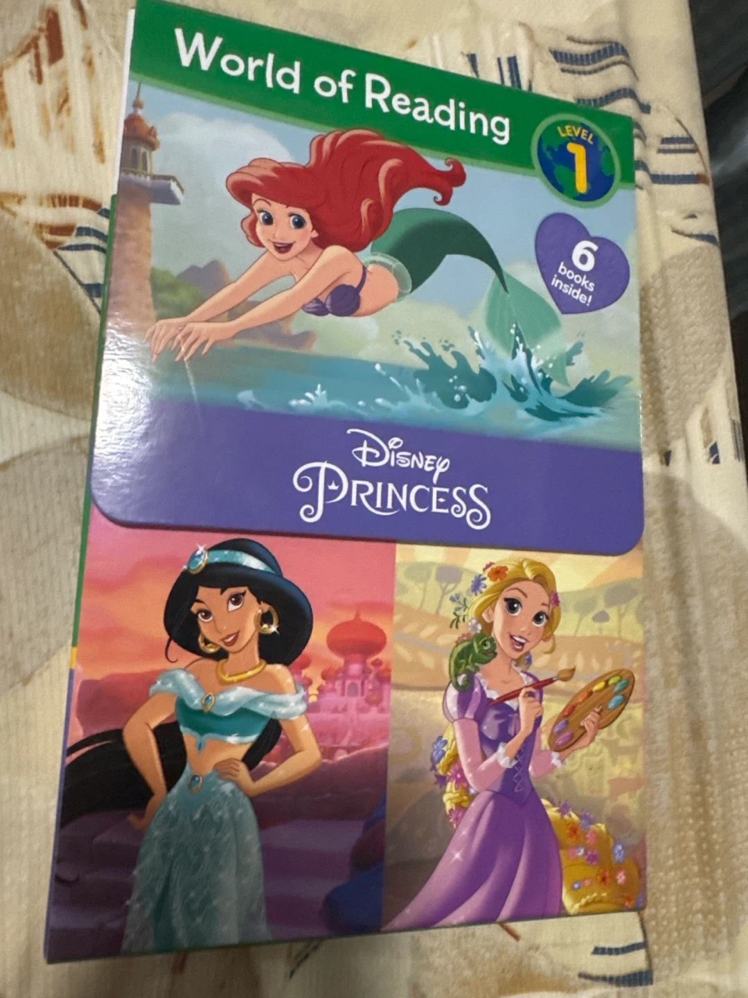 Disney Princess World of Reading Level 1 Book Set