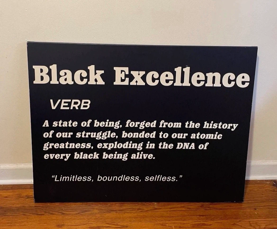 Black Excellence Wall Art $50 - photo 2