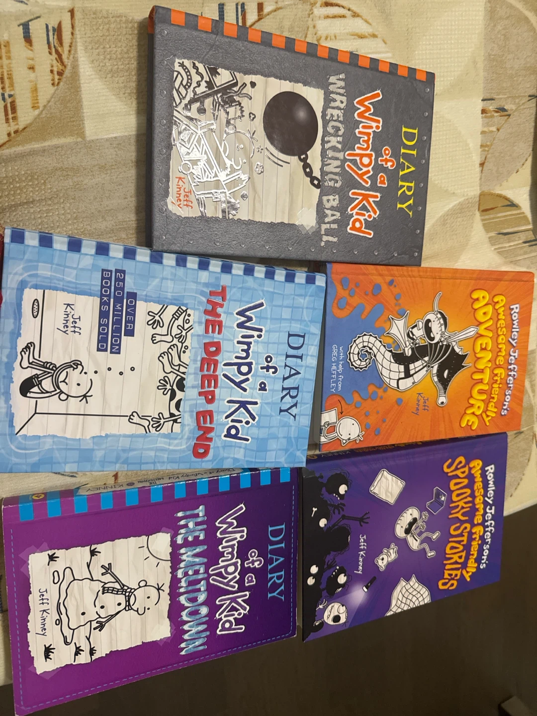 Diary of a Wimpy Kid and Awesome Friendly Adventure Book Set