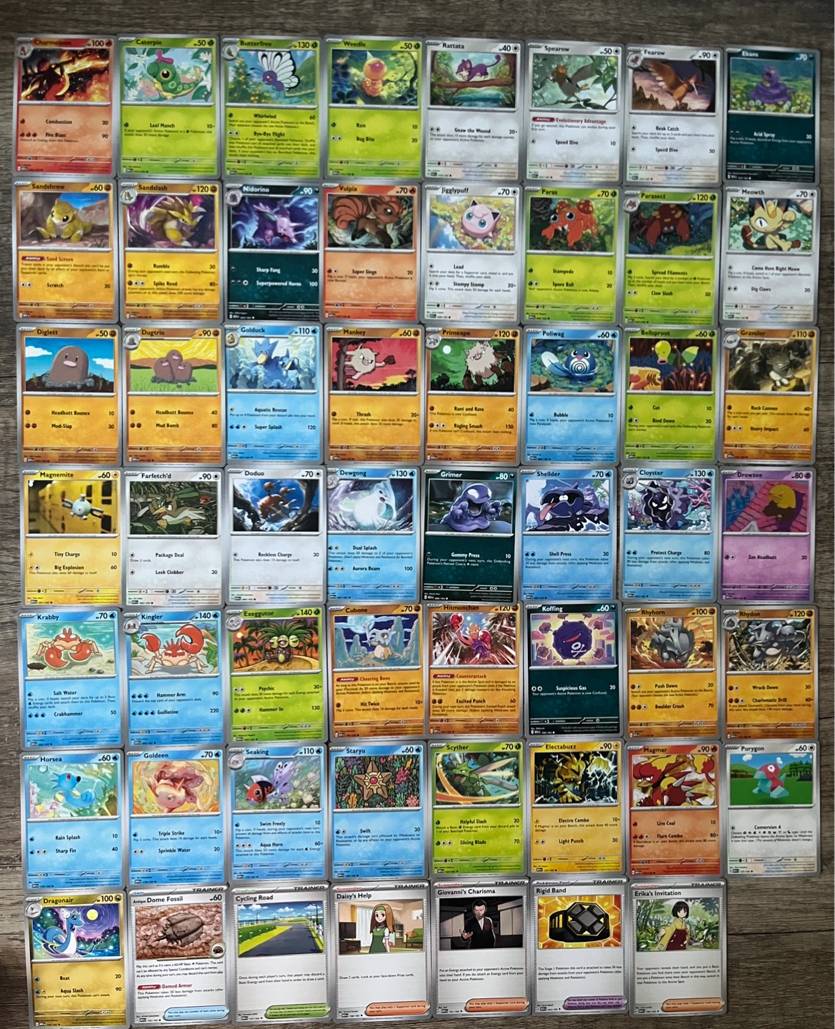 A Lot of Pokemon 151 Cards (50+)