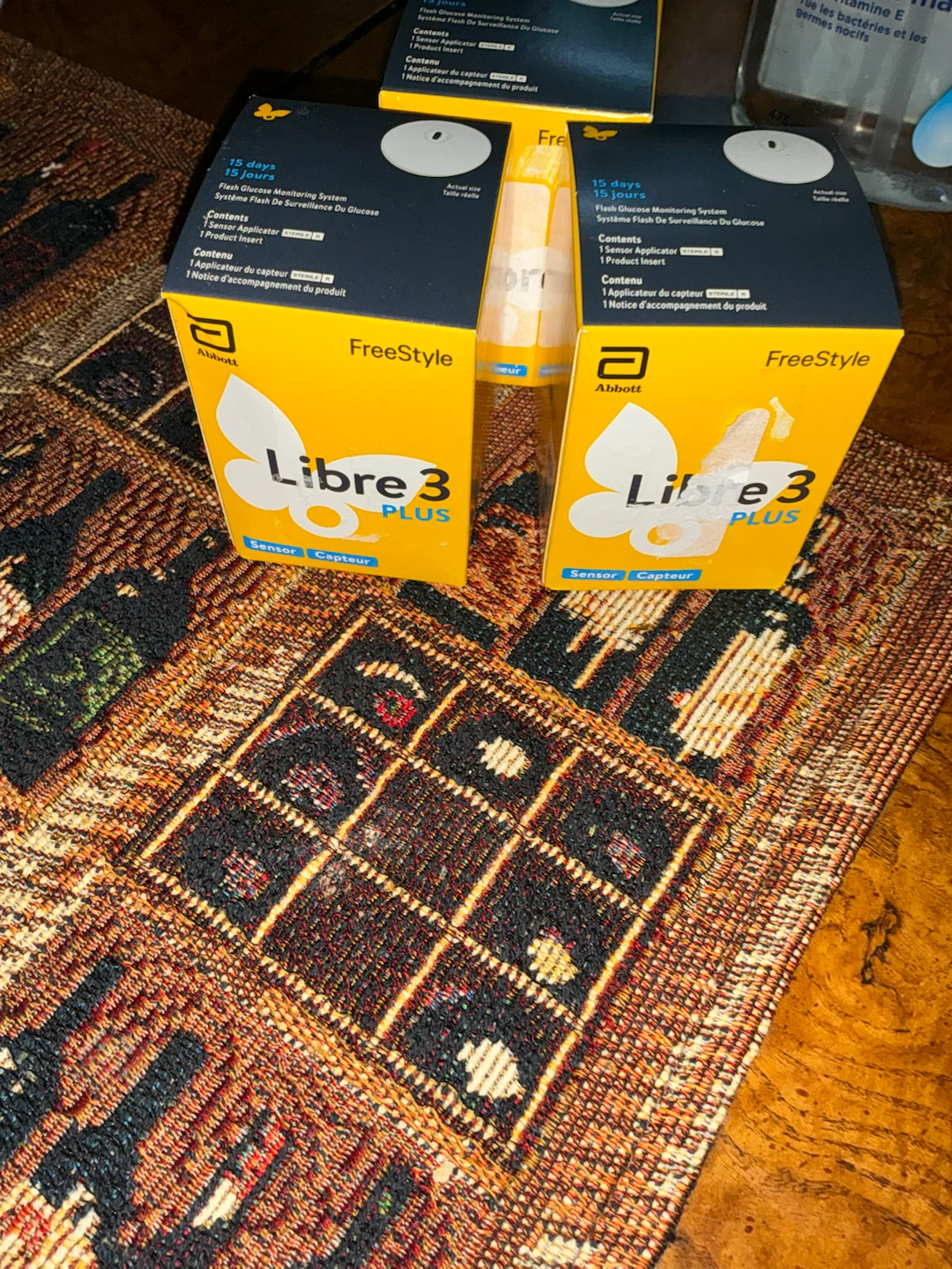 3 Abbott FreeStyle Libre 3 Plus Sensors