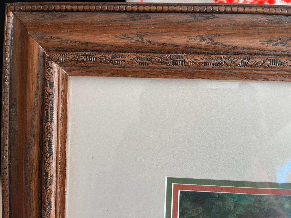 Art- Art Print, “Running Horses” by C. Cummings, Framed to 22x36 - photo 5