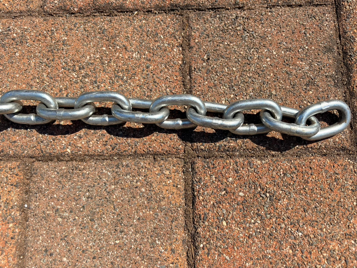 Two Heavy Duty Steel Chains - photo 2