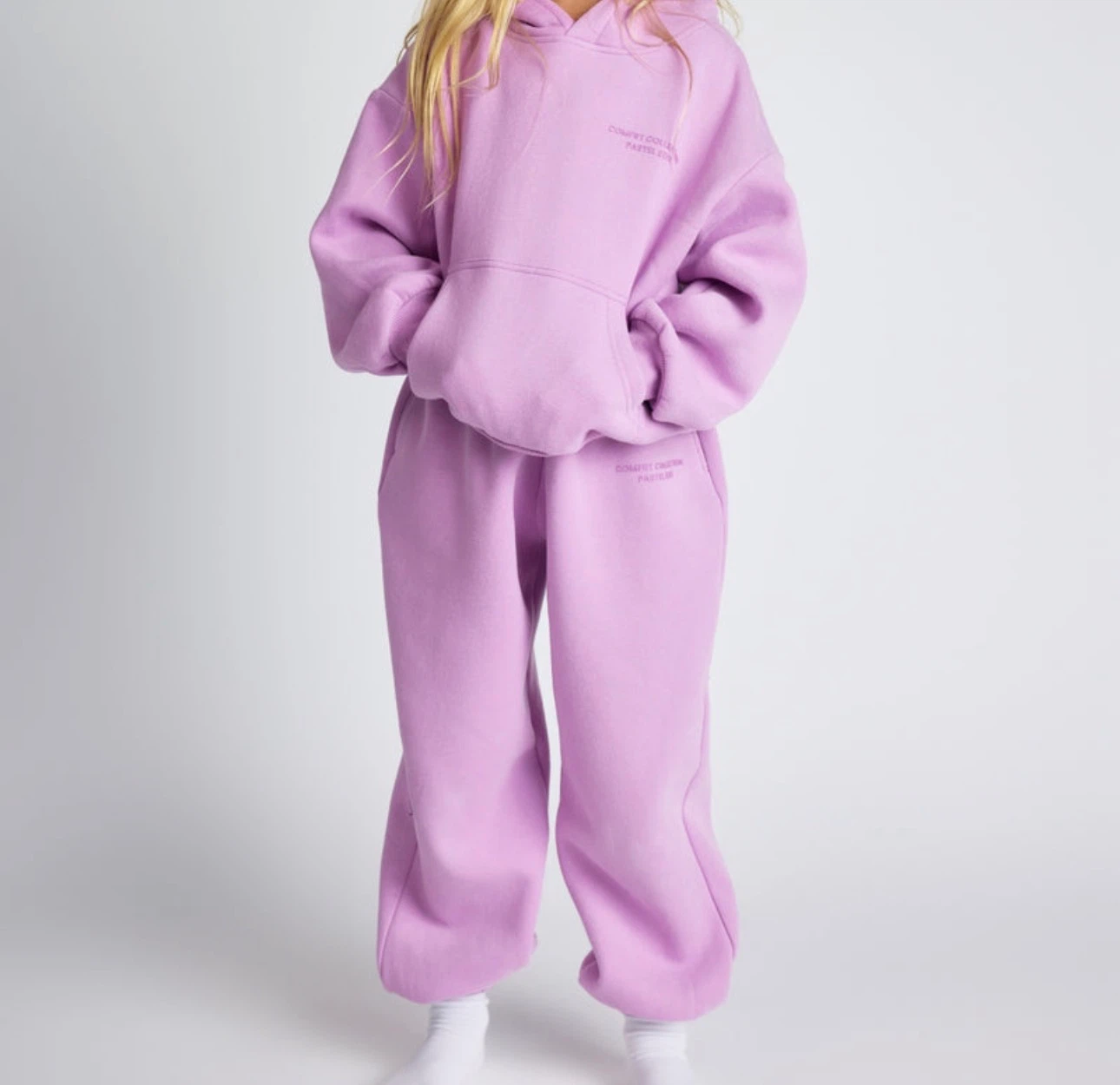 COMFRT kids joggers - pastel lilac