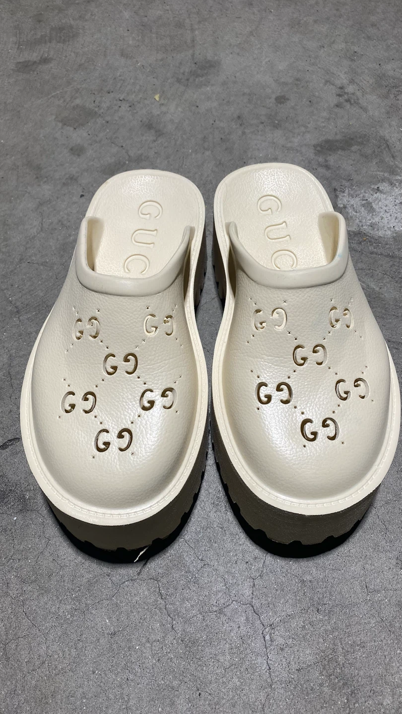 Gucci GG Rubber Sandals